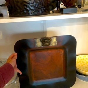 Original Jan Barboglio serving tray for appetizer etc